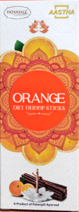 AASTHA DRY DHOOP STICKS ORANGE-8N