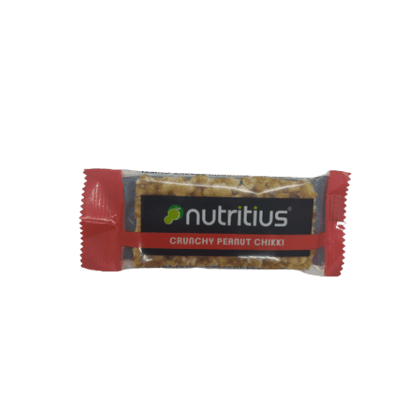 Nutritius Crunchy Peanut Chikki, 40 gm