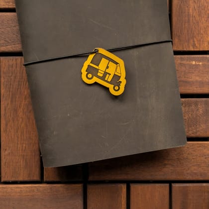 Leather Charm - Rickshaw