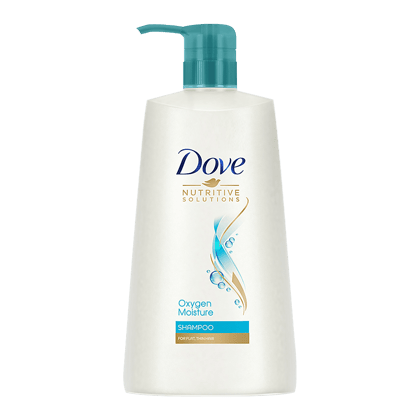 Dove Oxygen Moisture Shampoo, 650 Ml