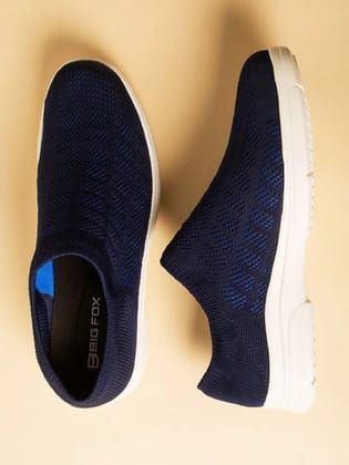 bigfox - Blue Mens Slip-on Shoes - None