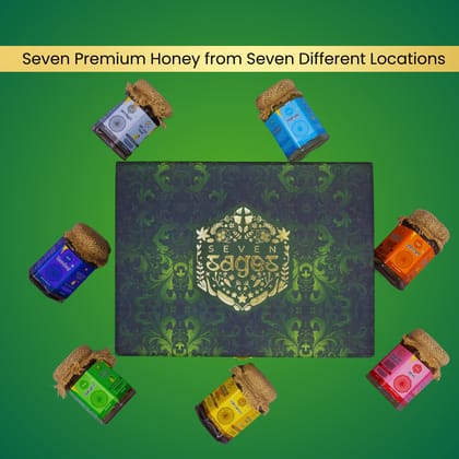 Seven Sages Honey: Collection of 7 different Honey from 7 different regions of India-Buy 1