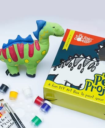 My Pet Project Dino - A DIY Art Kit For Kids - 1 Years+