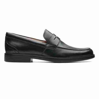 Un Aldric Step Black Leather