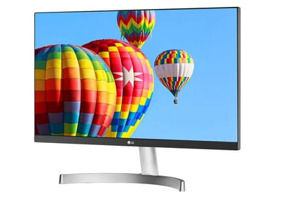 LG 27MK600M-W Full HD 3 Sided Borderless Monitor 27 HDMI,D-Sub Ports