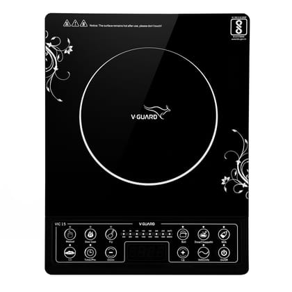 VIC 15 2000 Watt Induction Cooktop with 7 versatile cooking modes