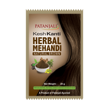 KESH KANTI HERBAL MEHANDI (NAT. BROWN) T