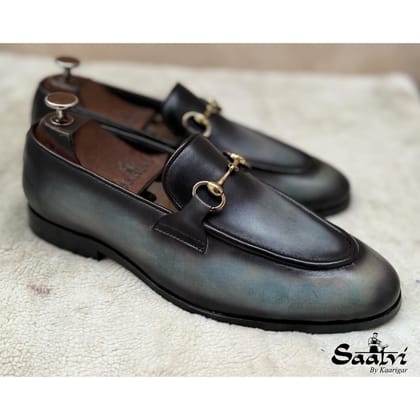 Horsebit Loafer Hand Patina-UK5/US6/EU39