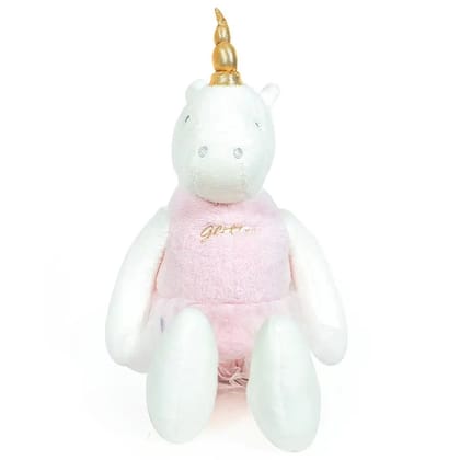 Glitter Mama Unicorn Soft Toy-55x27x15 cm / White