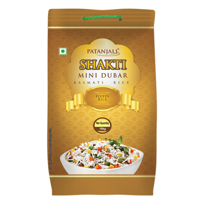 SHAKTI RICE XXL MINI DUBAR 10 KG (T)