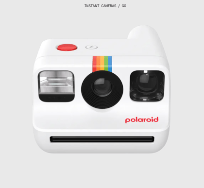 Polaroid Go Generation 2 Instant Camera-White