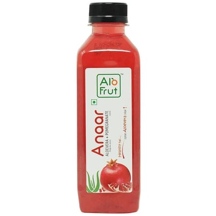 Alo Frut Anaar Juice With Aloe Vera, 300 ml