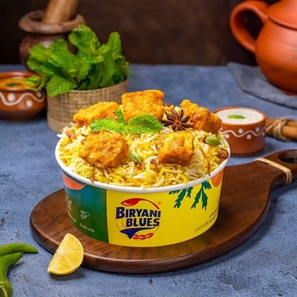 Hyderabadi Paneer Biryani (Serves 1)