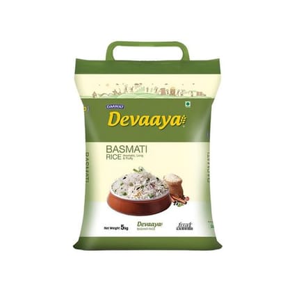 Daawat Devaaya Everyday Basmati Rice, 5 kg Pouch