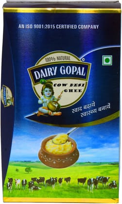 DAIRY GOPAL COW DESI GHEE 900gm