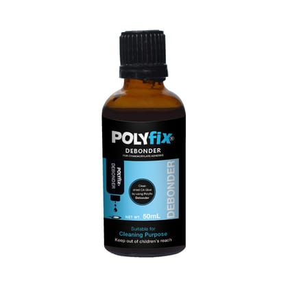 Polyfix Debonder: Your Solution for Correcting Mistakes, Adhesive Removal, and Cleanup - 50ml