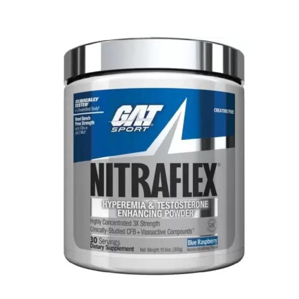 GAT Sport Nitraflex-30 Servings / Blue Raspberry