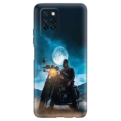 Bullet Adventure NOTE 10 PRO Premium Embossed Mobile cover