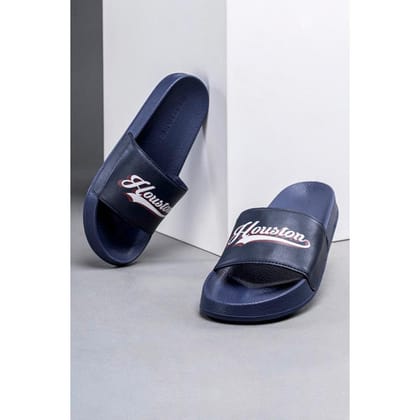 Red Tape Men Navy Sliders