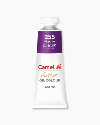 Camel Artist Oil Colour - 120 Ml (Choose Colours)-MAUVE