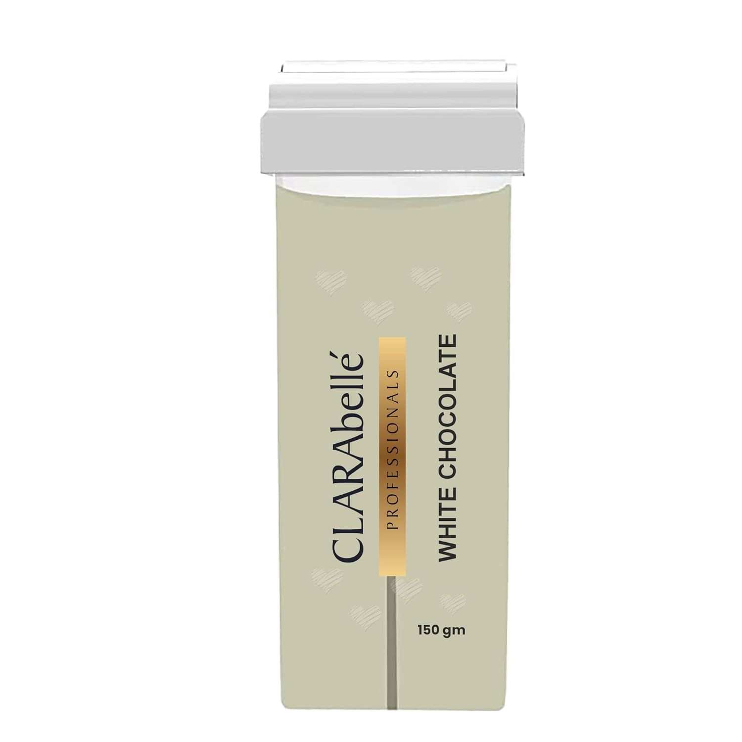 Hair Removal Liposoluble Cartidge Wax Roll-On , 150 GM (White Chocolate)-White Chocolate
