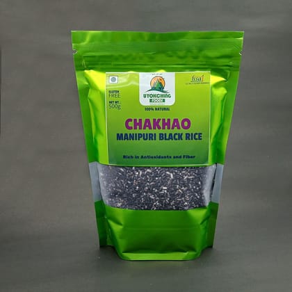 Chakhao - Manipuri Black Rice - 500 gm