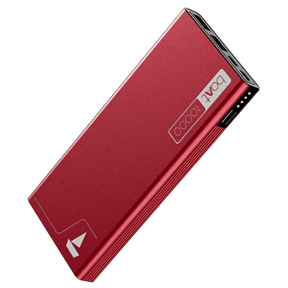 EnergyShroom PB300 | Powerbank with 10000mAh battery capacity with Smart IC protection, 22.5W fast charging Martian Red