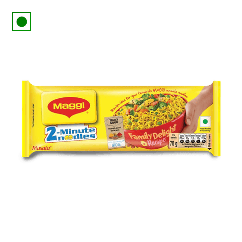 Maggi Masala 2 Minute Noodles Family Pack, 280 gm Pouch