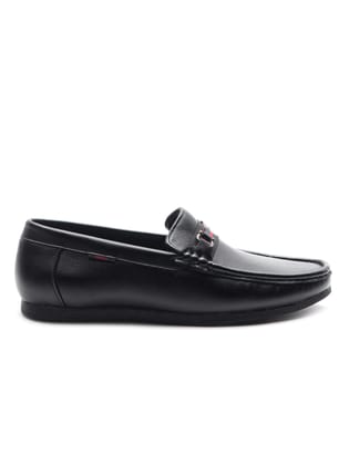 Delco Casual wear Faux leather Loafers-40 / Black