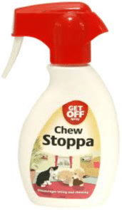 Get Off Chew Stoppa Chewing Deterrent Spray For Dogs & Cats