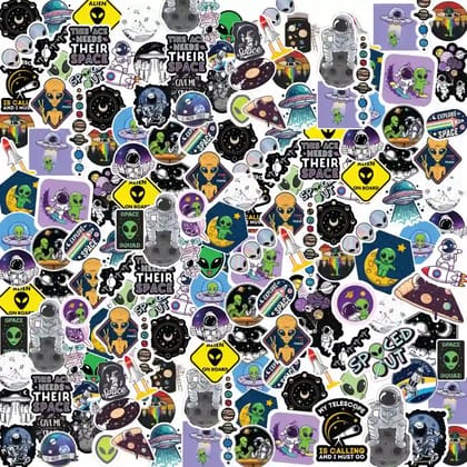 Space - A Combo Of 5 Sticker Sheets