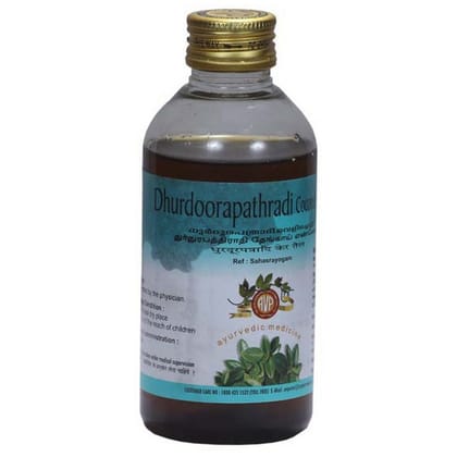 Dhurdhoorapatradi Coconut Oil (200ml) - Arya Vaidya Pharma