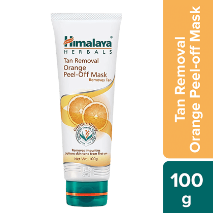 Himalaya Tan Removal Orange Peel-Off Mask, 100 G