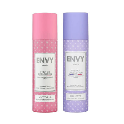 ENVY Victoria + Juliette Deodorant Combo -240ml