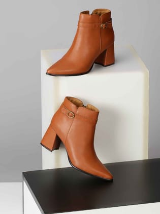 Judy Tan Boots-36 / Tan