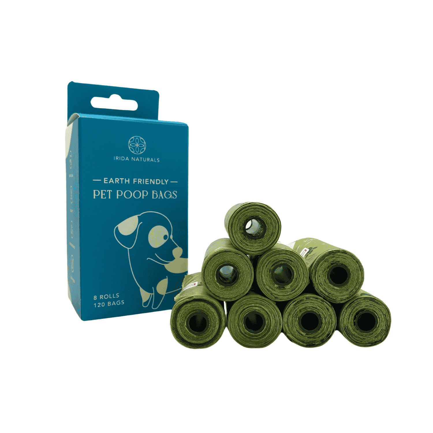 Biodegradable Pet Poop Bags - 120 Bags-with 120 Bags