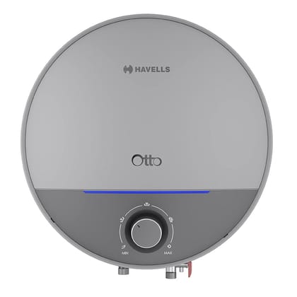 Havells Otto 10 Ltr 5S Storage Water Heater-Grey