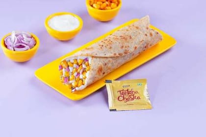 Cheese Corn Salsa Wrap