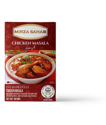 Mirza Sahab Chicken Masala Instant Mix 50 gm Pack of 4