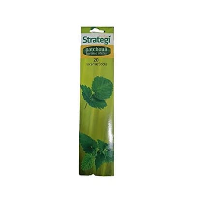 Herbal Strategi Patchouli Aromatic Incense Sticks 20 pcs