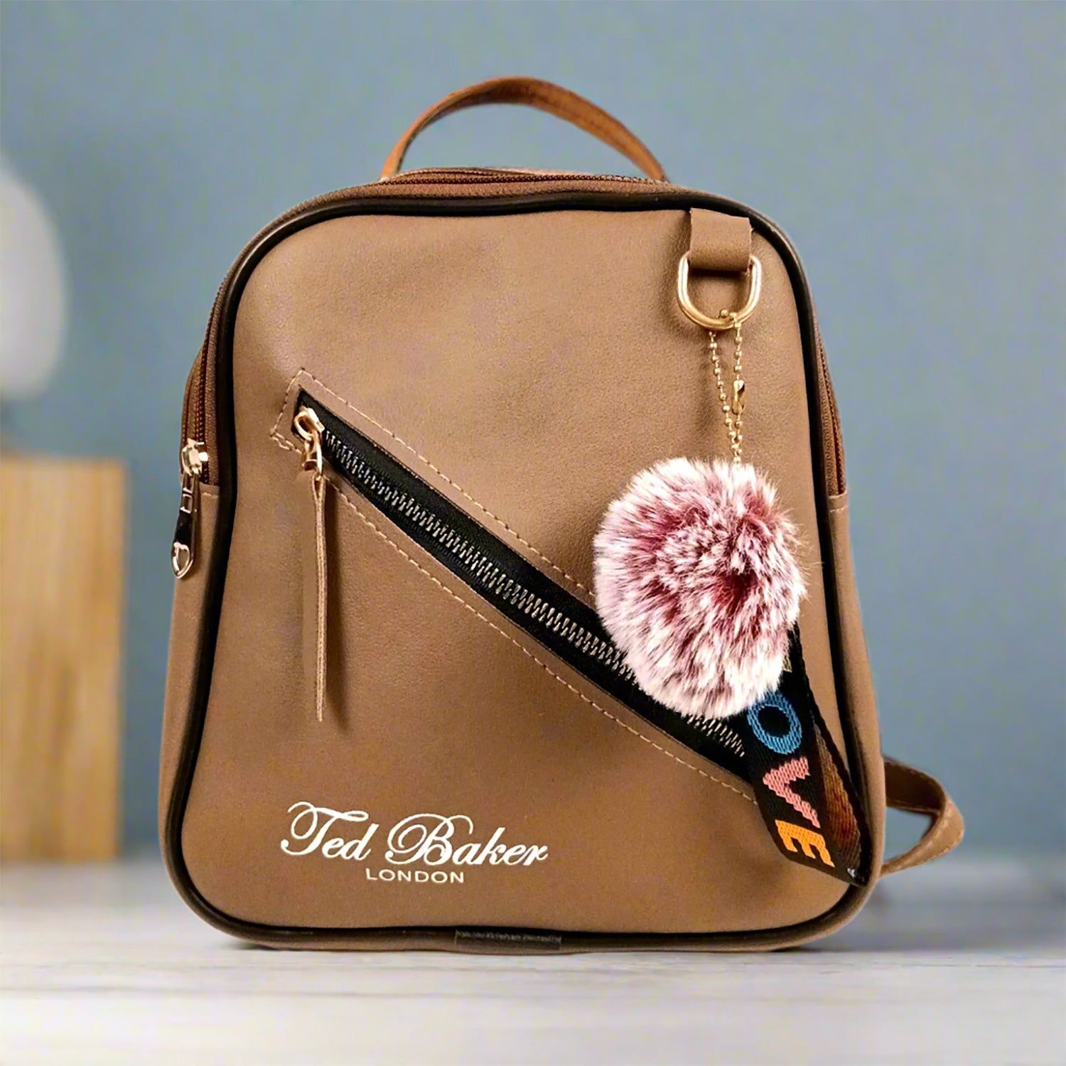Backpack Bag | Premium PU Leather Casual Pithu Bags | Latest Trendy School & College Bags - For Woman, Girls, Laptop, Office & Gifts-Design 2