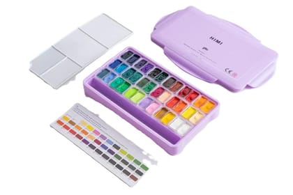 Himi Gouache Paints Jelly Sets (12 GMS)-SET OF 36