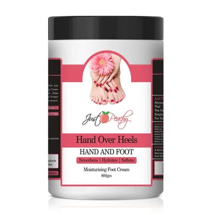 Just Peachy Face & Body Cream Non Sticky Quick Absorbing Body Butter For All Skin Types 100% Vegan Hand and Feet 800G