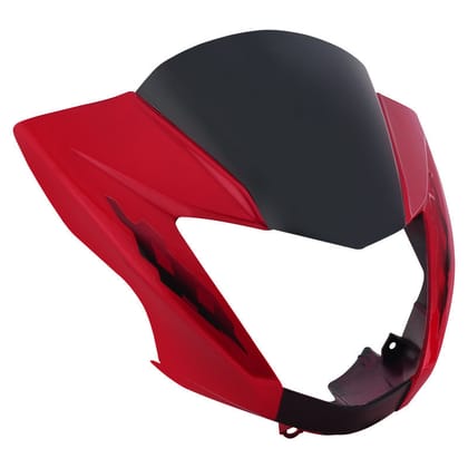 Headlight Visor Fit For With Glass Hero Glamour Latest New Model Type-4 Black Candy Blazing Red