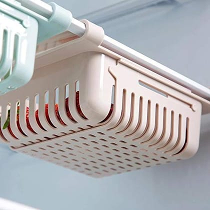 Expandable Adjustable Fridge Storage Basket