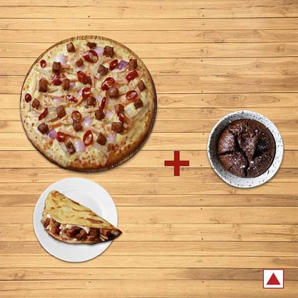 Peri Peri Chicken (R ) + Chicken Seekh Kebab Taco + Free Chocolava