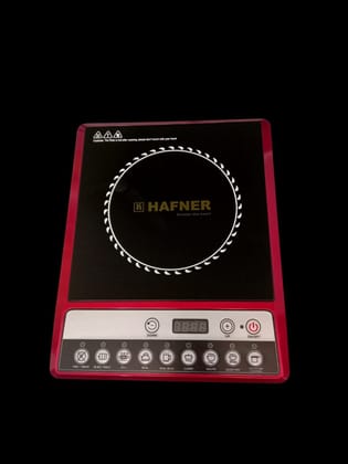 HAFNER by HAFNER Induction CooktopRed Push Button  INDUCTION COOKTOP PREMIUM RED-RED