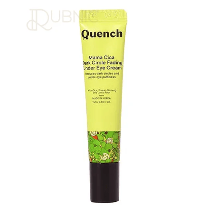 Quench Botanics Yuzu Fine Revitalizing Under Eye Gel - Brightens, Nourishes & Firms Skin - 15ml