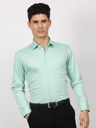 Regular Fit Long Sleeve Formal Shirt-M/38