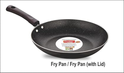 Dollar Non Stick Fry Pan with Lid - 26 CM-Dollar Non Stick Fry Pan with Lid - 26 CM